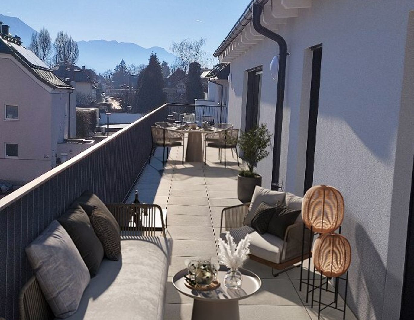 Erlesenes Penthouse im Herzen der Stadt - Erstbezug - Preis inkl. Fertigstellung
