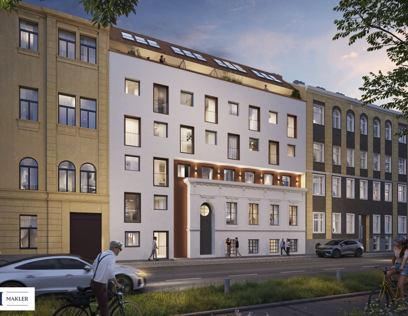 Die Symbiose: Hochwertiger 3-Zimmer-Neubau mit südseitigem Balkon