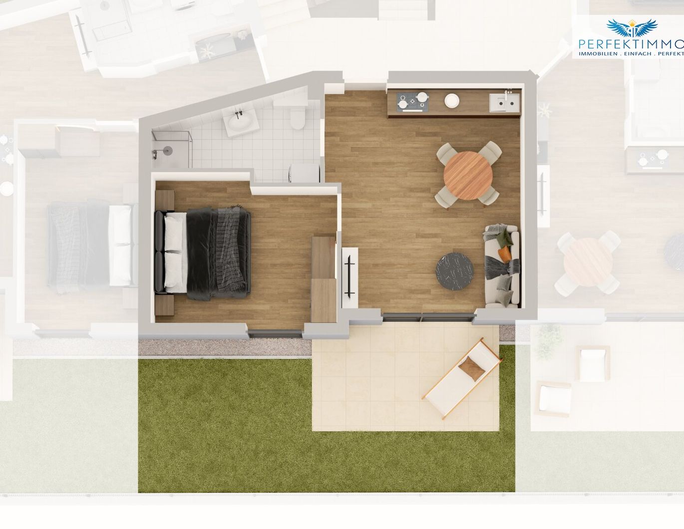 Schicke 2-Zimmerwohnung Top 2 in hochwertigem Neubau