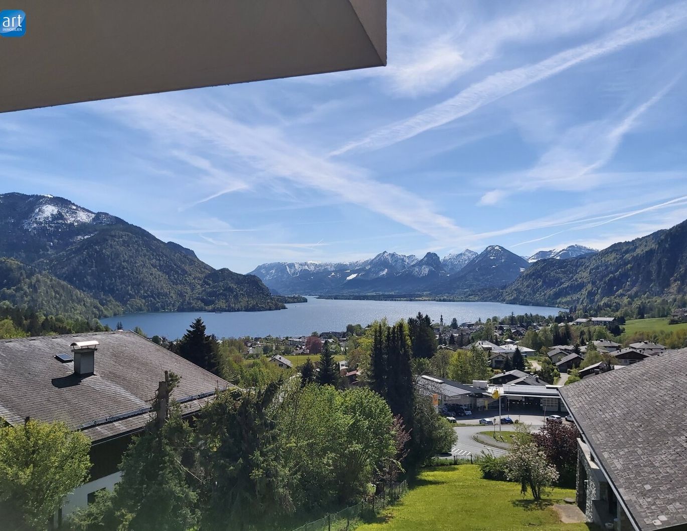Maisonette mit Blick auf den See - komplett möbliert - St. Gilgen NEU: ab Oktober beziehbar!!