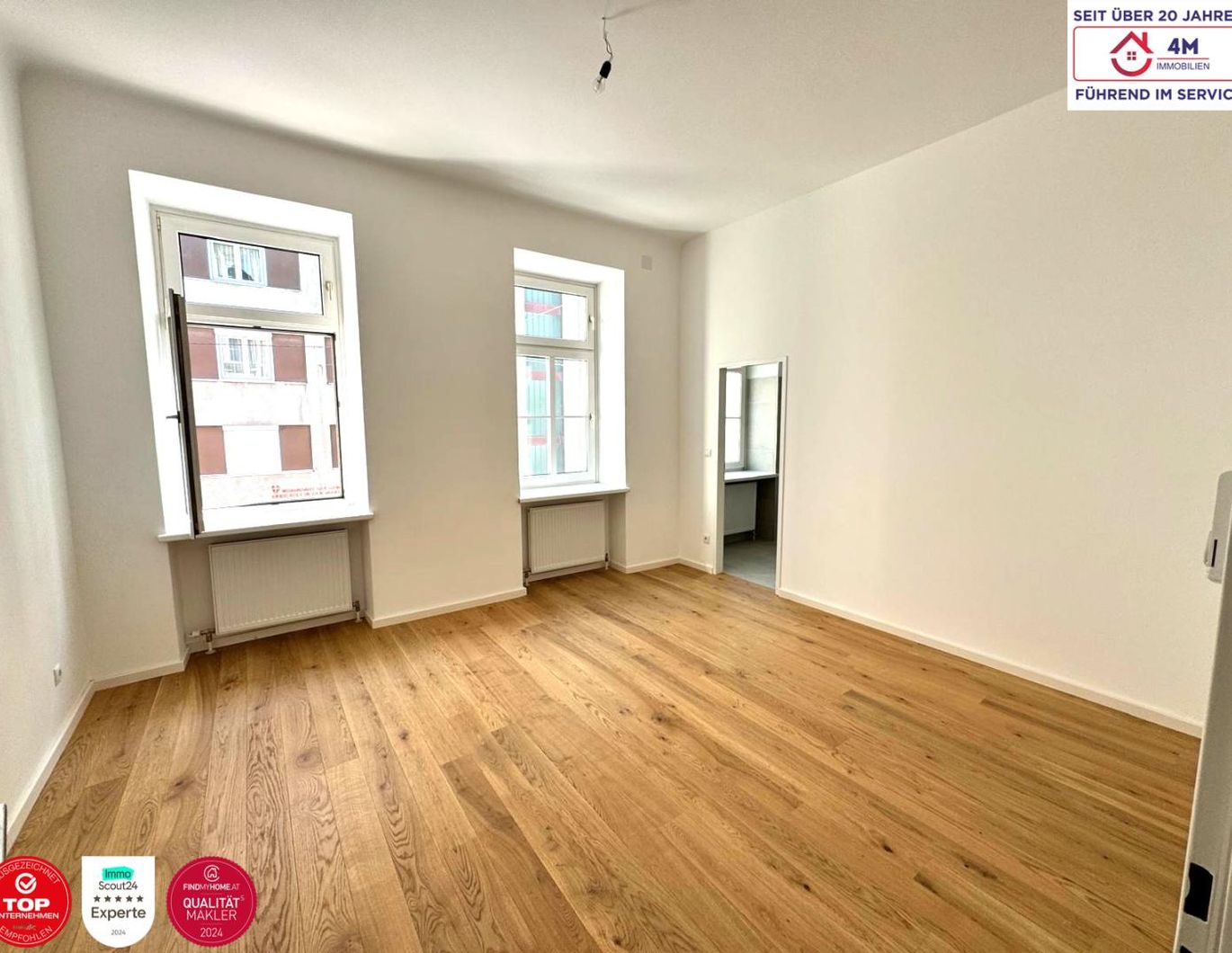 Charmante 1-Zimmer-Eigentumswohnung im sanierten Stilaltbau - ideal für Singles, Paare oder als Ordination