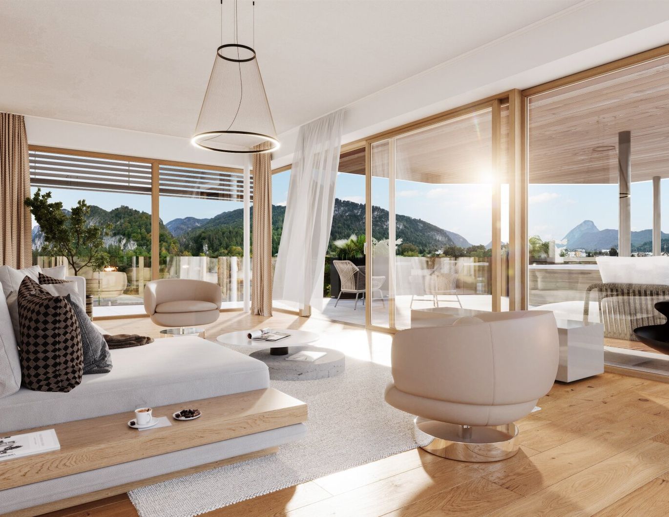 Das exklusivste Penthouse in Kufstein/Ebbs - Ein Glanzstück der Architektur und Luxus