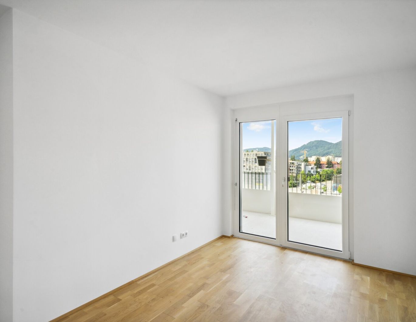 Balkonwohnung in der Smart City!