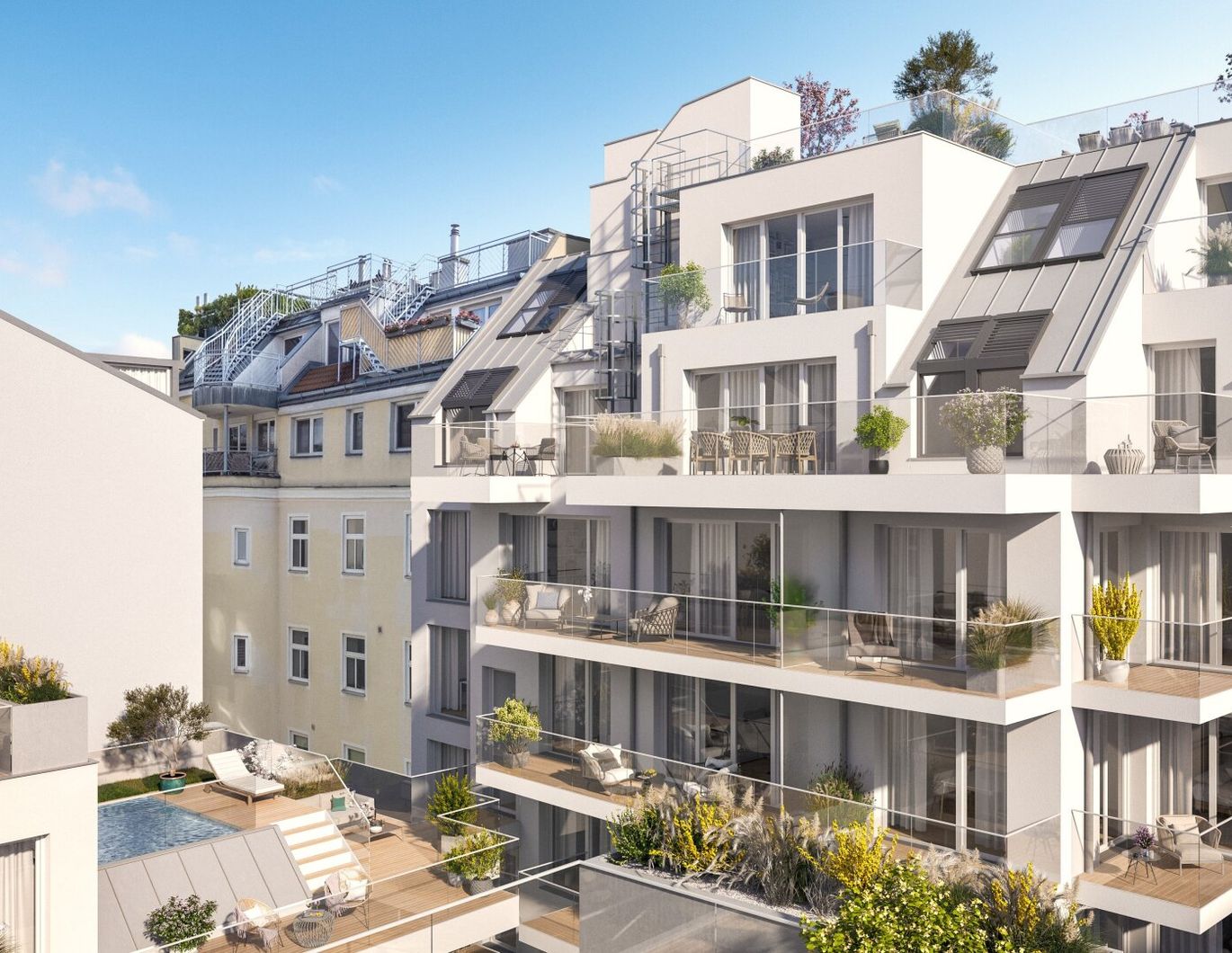 Erstbezug I 2 Zimmer I Balkon