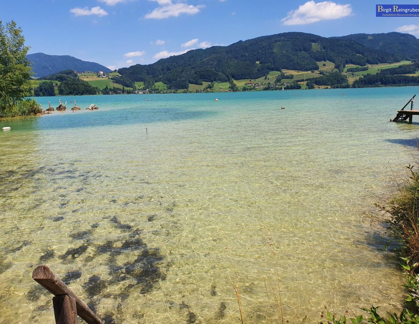 Luxuriöses Reiheneckhaus am Mondsee: Erstbezug mit Garten und Badeplatz!