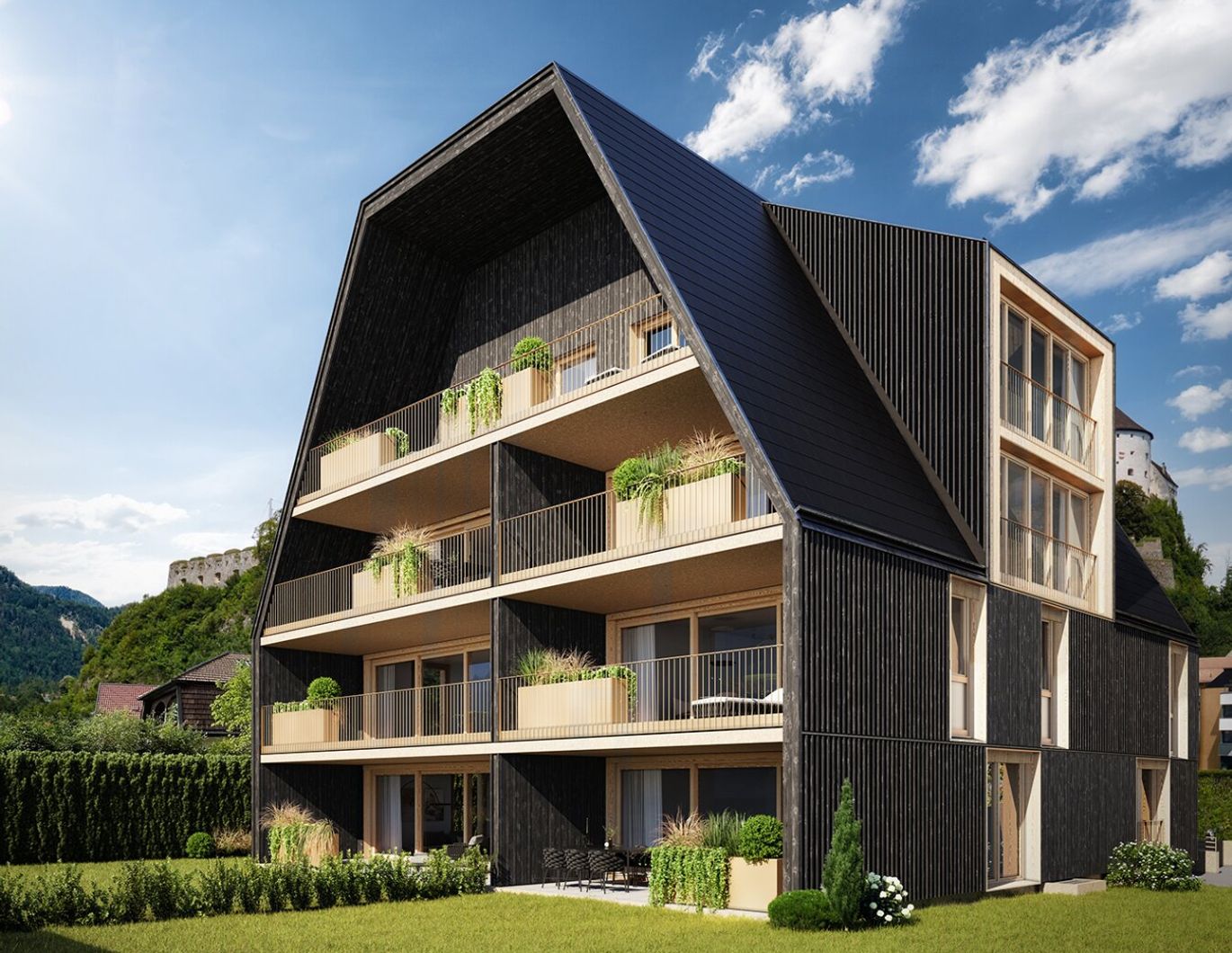 Penthouse mit Panorama - Erstbezug in Kufsteins Toplage