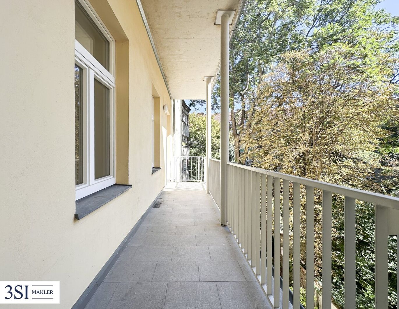 Ruheoase im Altbau - Helle 3-Zimmer-Wohnung mit großzügiger Terrasse im 3. Bezirk
