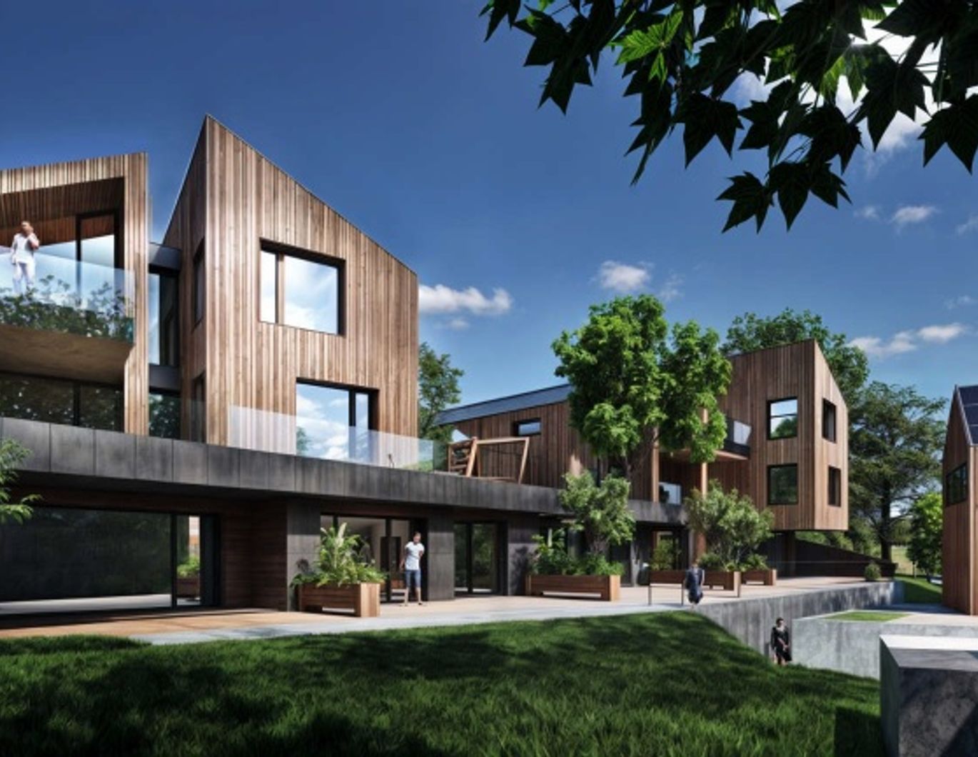 Neubau in Unterach mit eigenem Badeplatz
