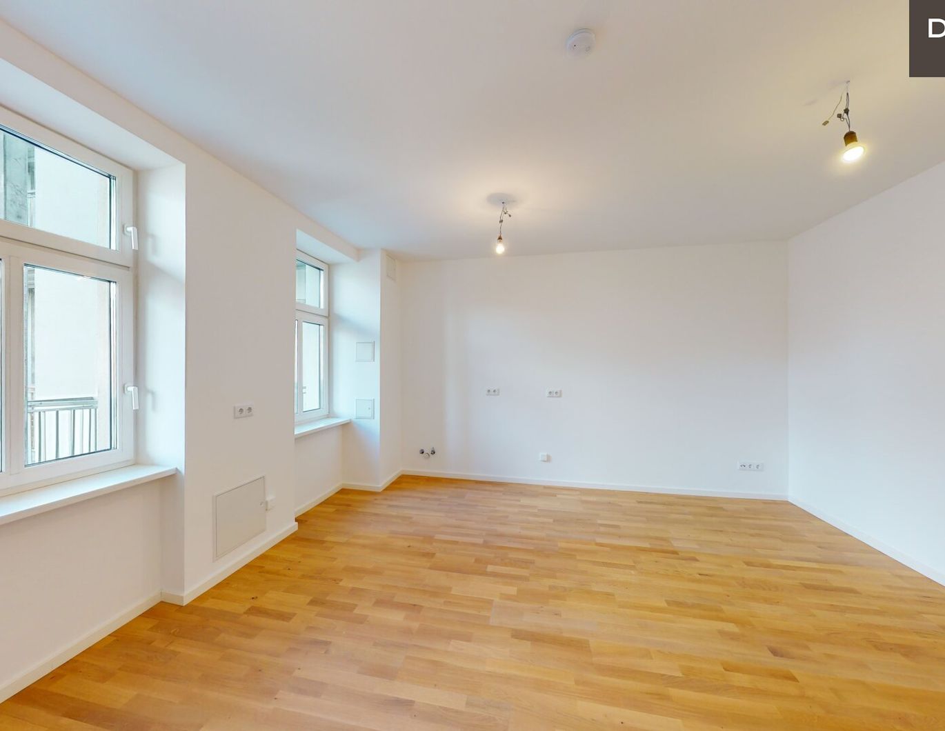 | NACH SANIERUNG | ZWEI ZIMMER | INNENHOF-AUSRICHTUNG