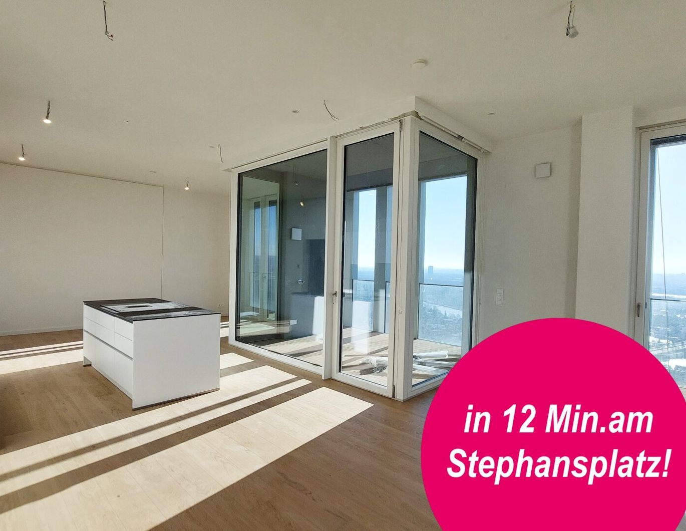 ***PENTHOUSE mit Blick über Wiens Innenstadt!*** Pool, Fitness & Sauna inkl.