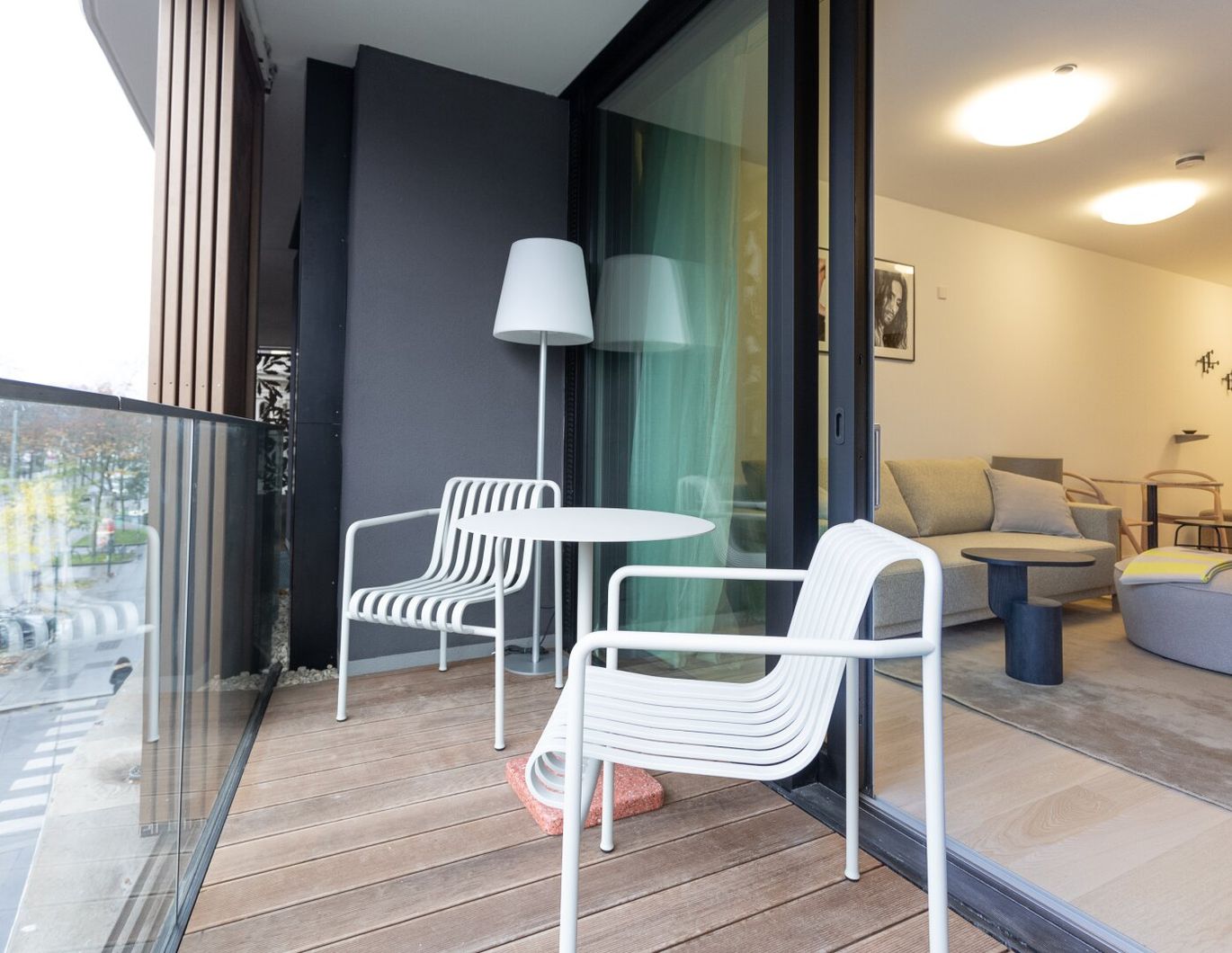 Exklusiver, voll möblierter Neubau mit Loggia und Concierge-Service am Donaukanal!
