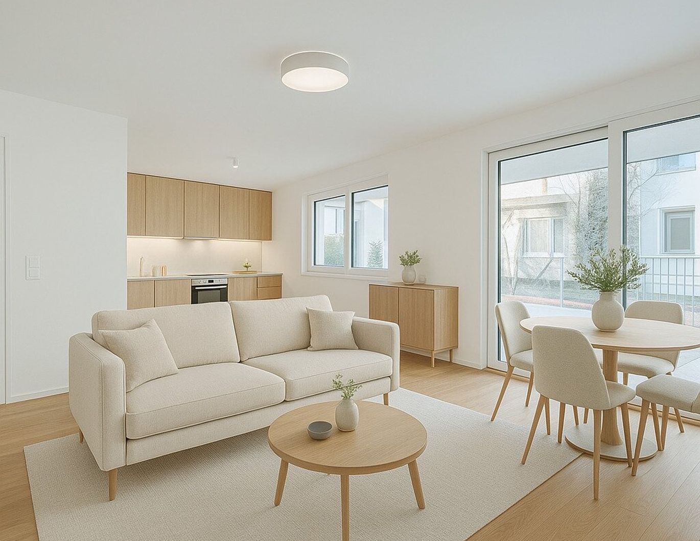 The Liberty: 2-Zimmer Neubauwohnung mit Garten
