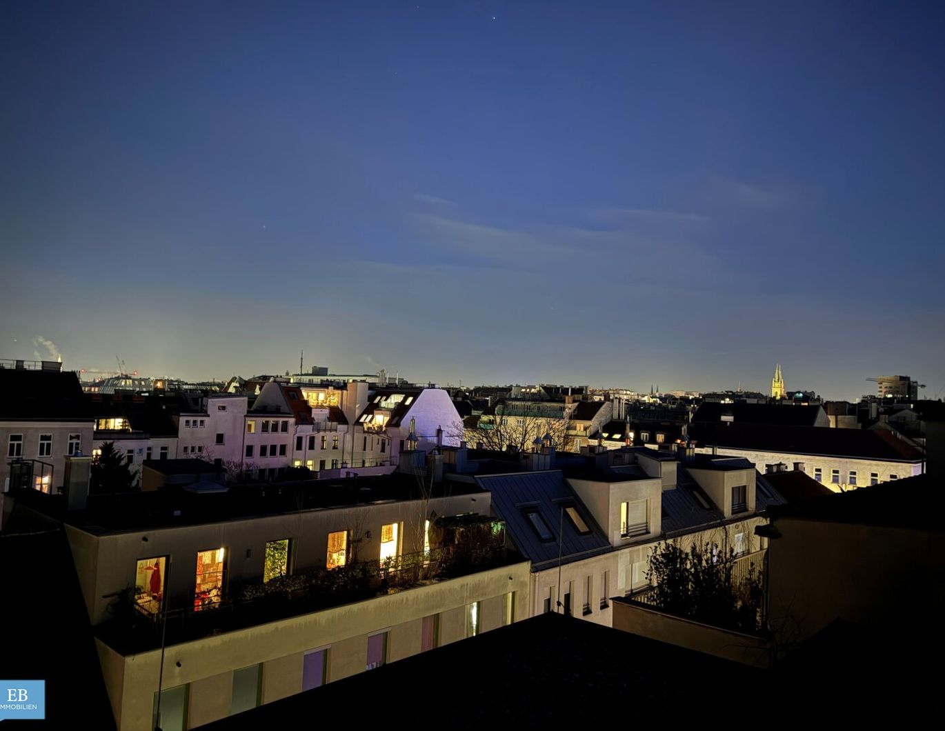 Erstbezug! Exklusive Dachwohnung mit Panoramablick und Tiefgarage nähe AKH