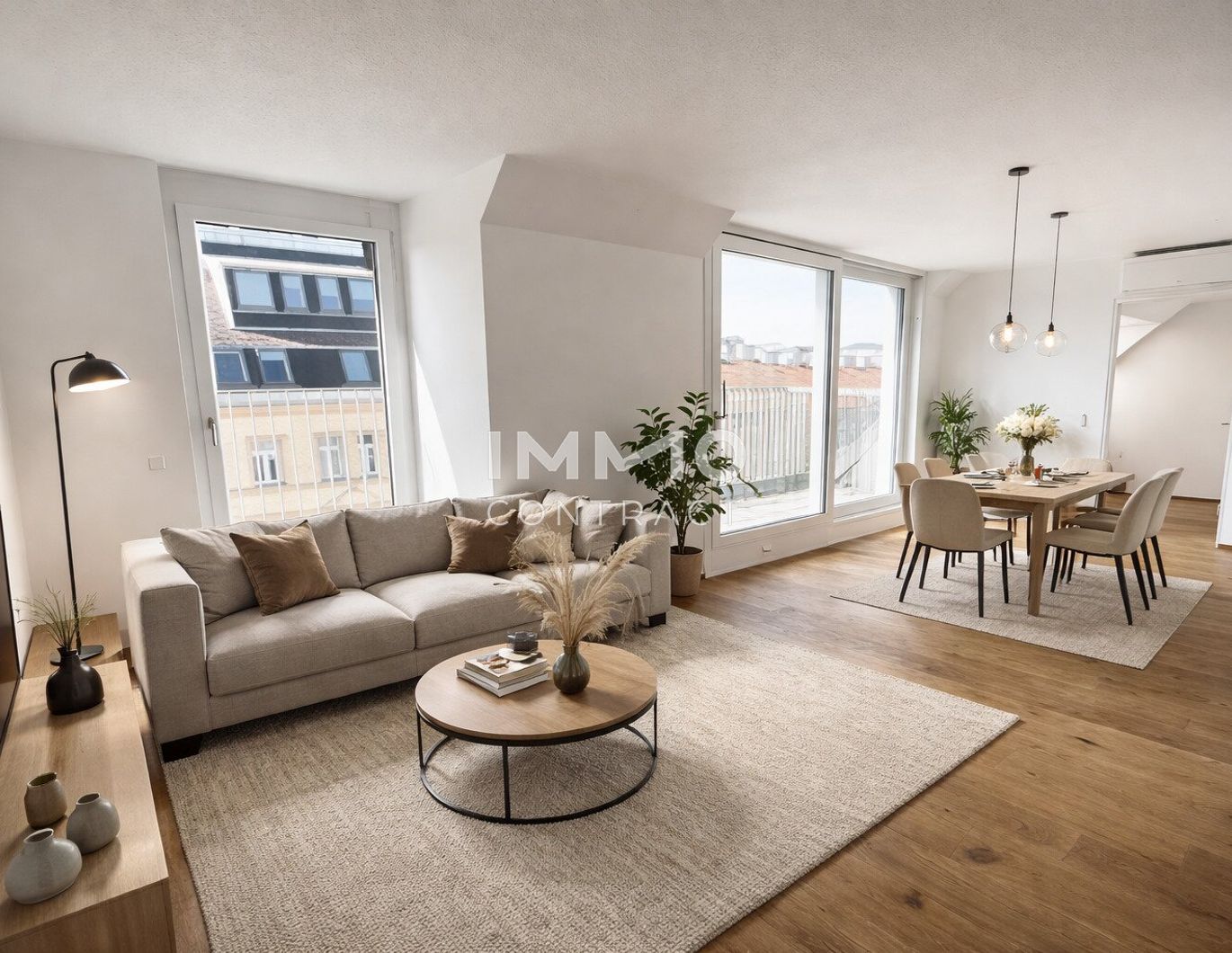 Erstbezug im DG: 2 Zimmer mit 10 m² Terrasse nahe U4