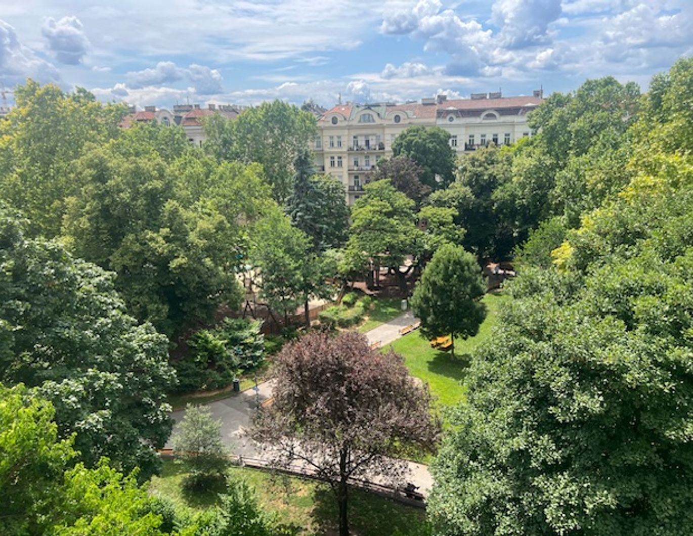 Soweit das Auge reicht GRÜN - Draschepark, Johann Straussgasse, Bahnhof - Wien, Wien