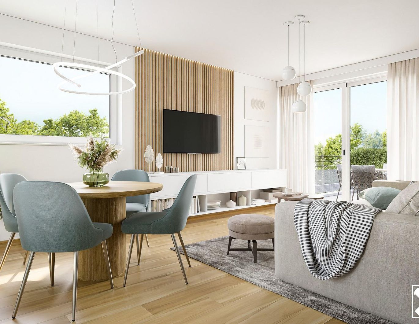 Exklusiv über den Dächern - 2 Terrassen für doppelten Genuss