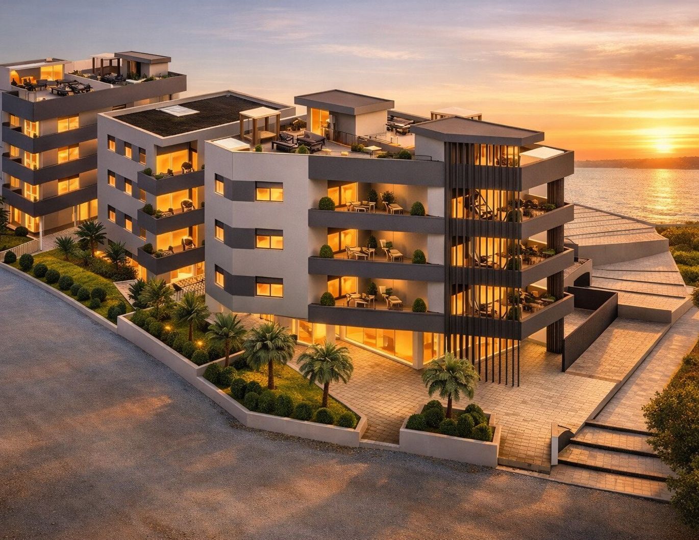 ZADAR Region - Ein Ort, der Freiheit neu definiert: Luxuriöses Penthouse mit Dachterrasse und mediterraner Eleganz