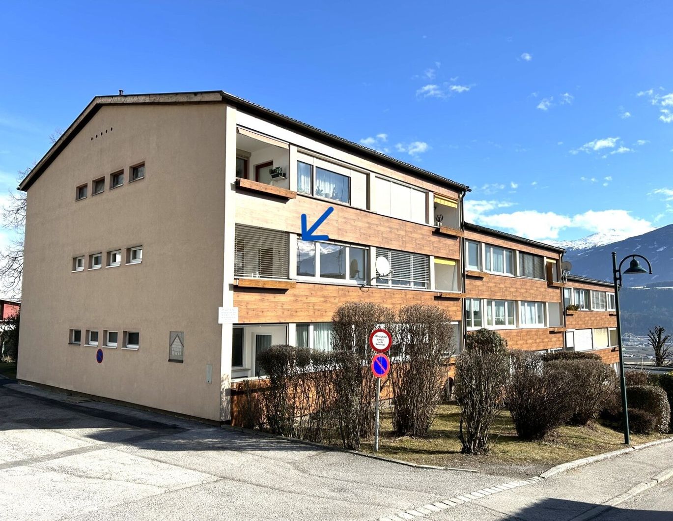 3-Zimmer Wohnung Rum mit Westbalkon