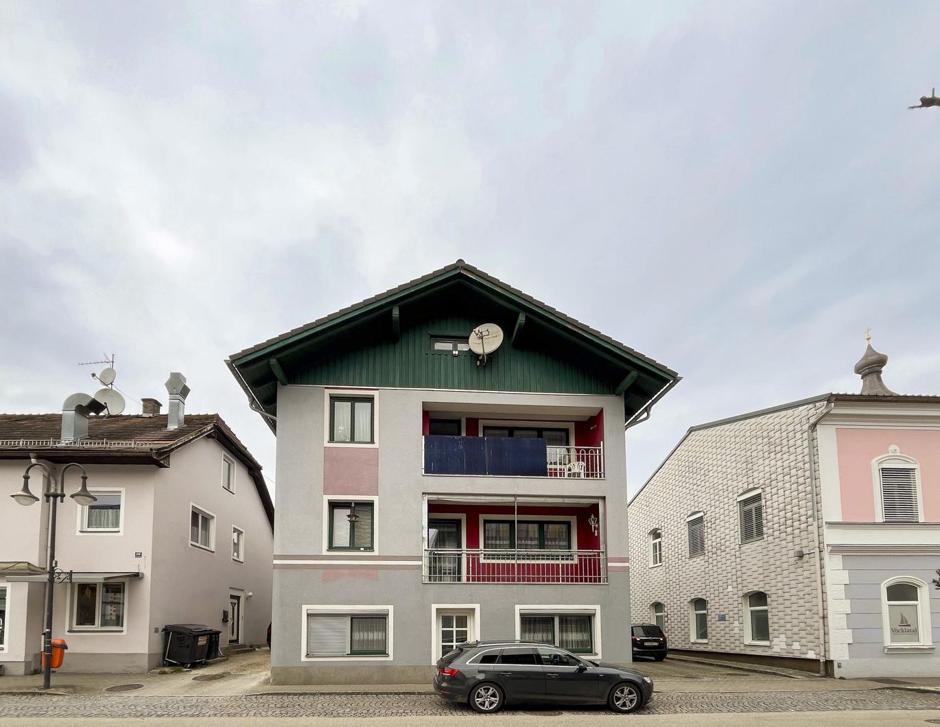 Viel Platz im Ortszentrum