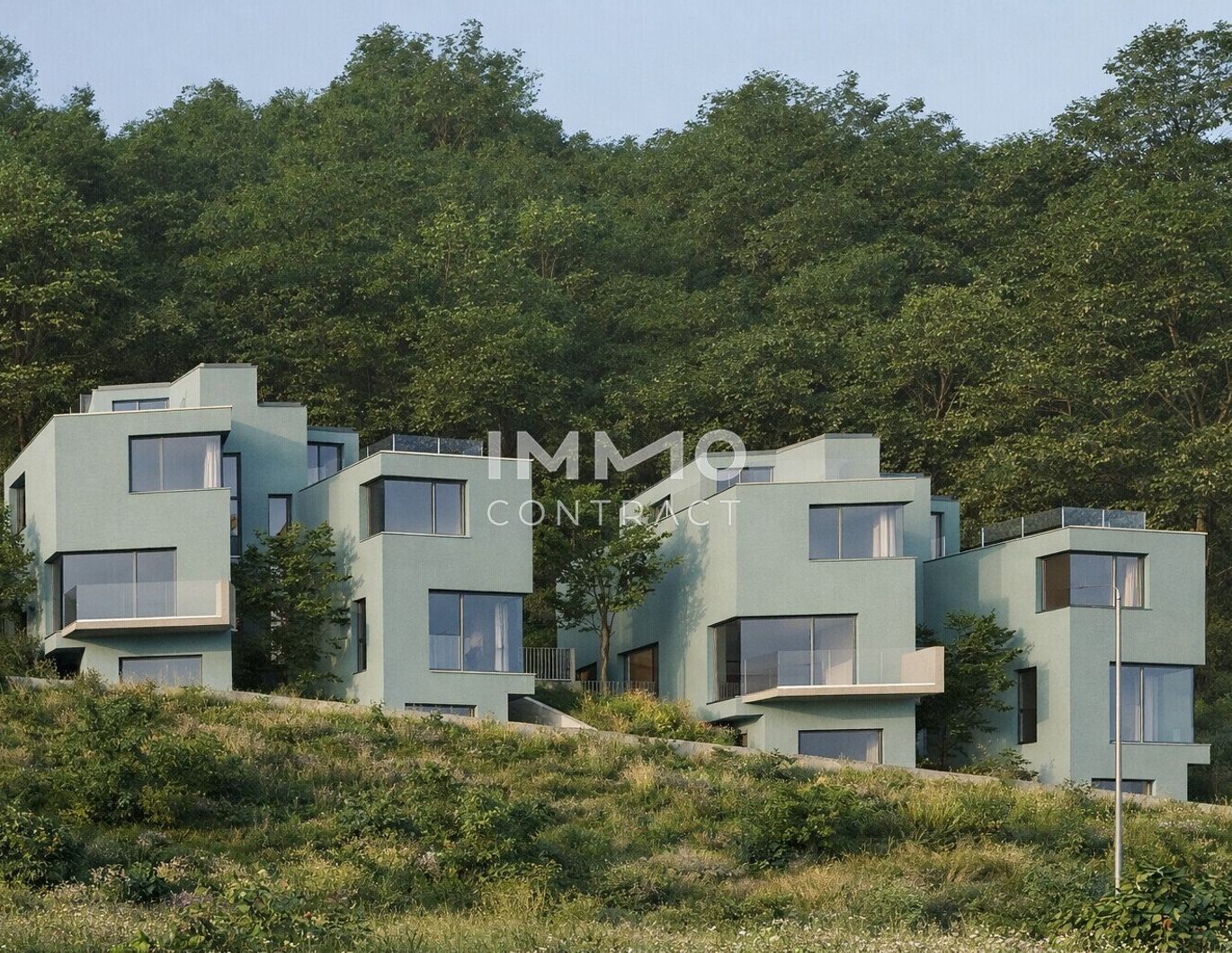 Moderne Wohnqualität - hochwertige Neubau-Doppelhaushälfte in naturnaher Lage nahe Wien