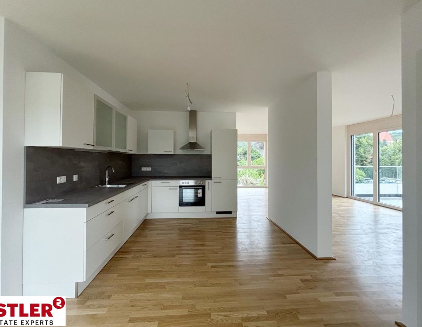 Ruhiges Wohnen im Stadtkern mit Grünblick