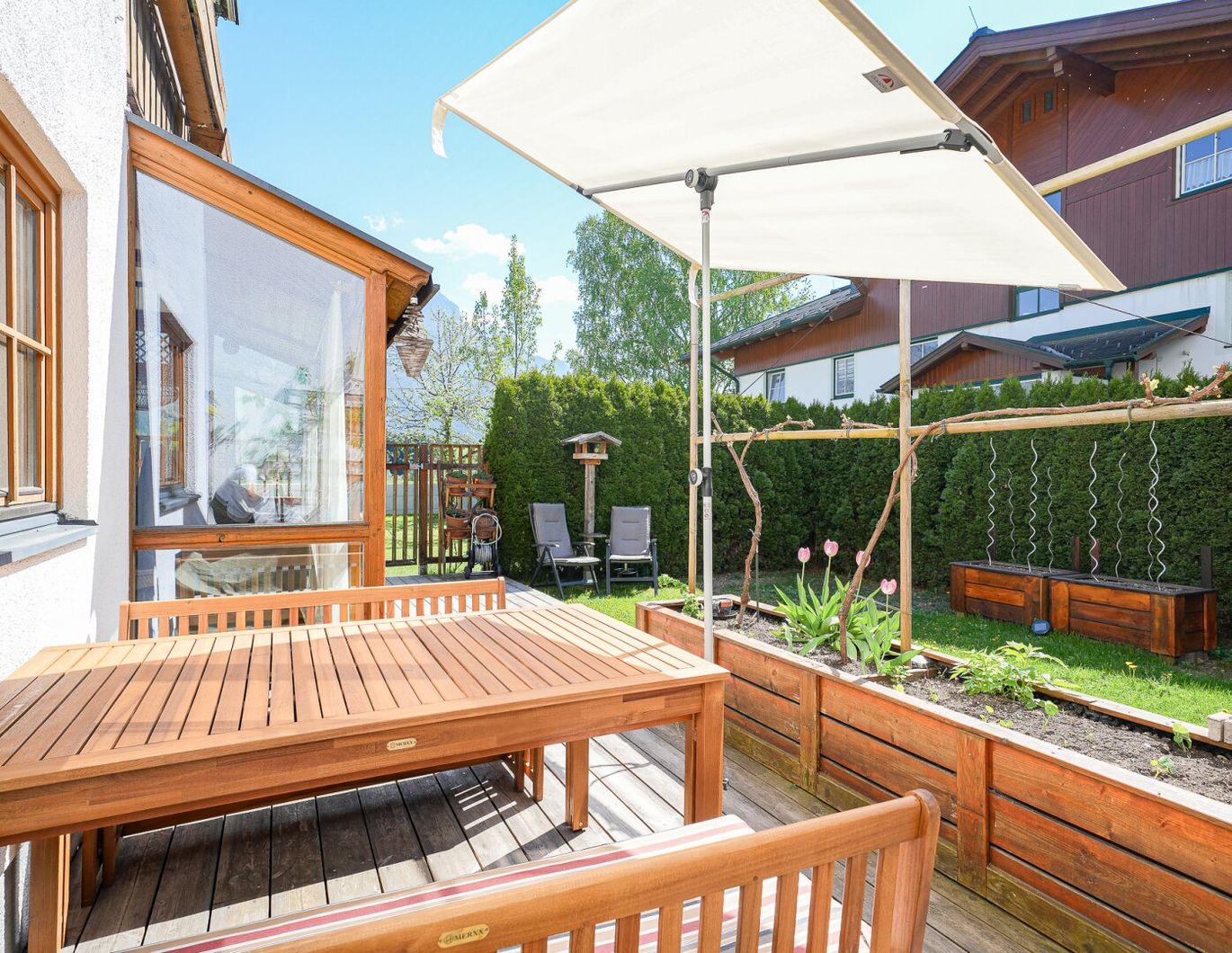 ATTRAKTIVE 4-ZIMMER-GARTENWOHNUNG - IDEAL FÜR FAMILIEN, DIE NATUR UND KOMFORT VERBINDEN MÖCHTEN