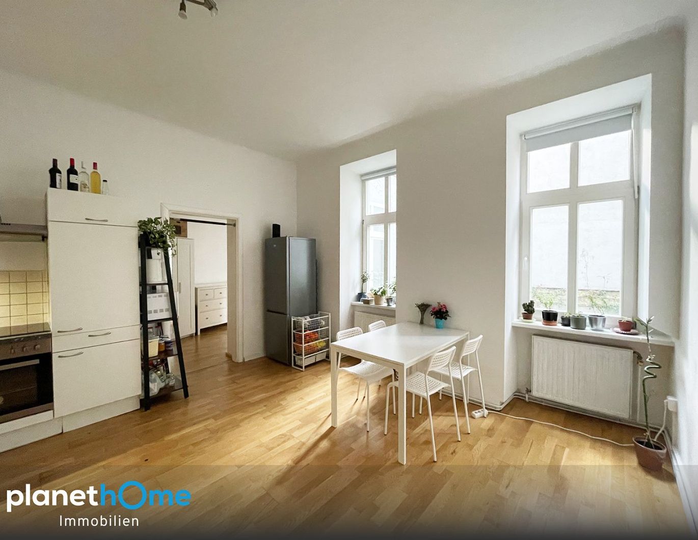 Toplage in Nußdorf - hofseitige, 2-Zi-EG-Wohnung, befristet vermietet