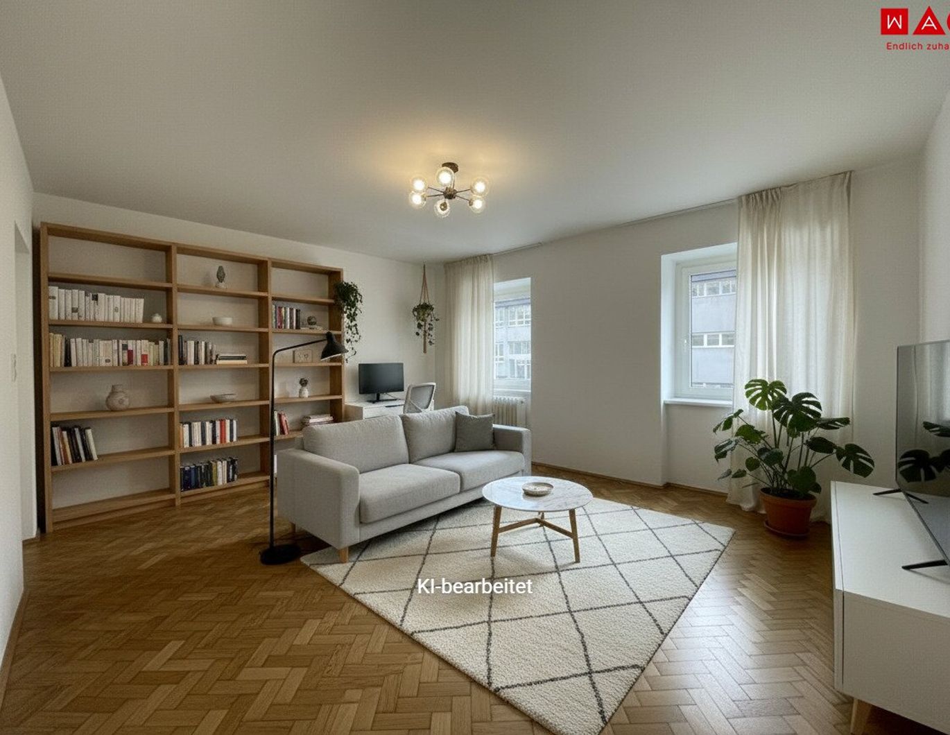 Mitten im Zentrum leben: Stilvoll sanierte 3-Zimmer-Erdgeschoßwohnung - ideal für Familien mit Vorliebe für das Stadtleben, mit Homeoffice-Möglichkeiten