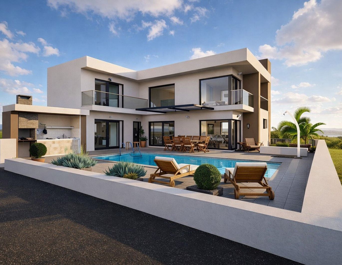 ZADAR Region - Seltene Gelegenheit: Poolvilla mit Meerblick in Bestlage