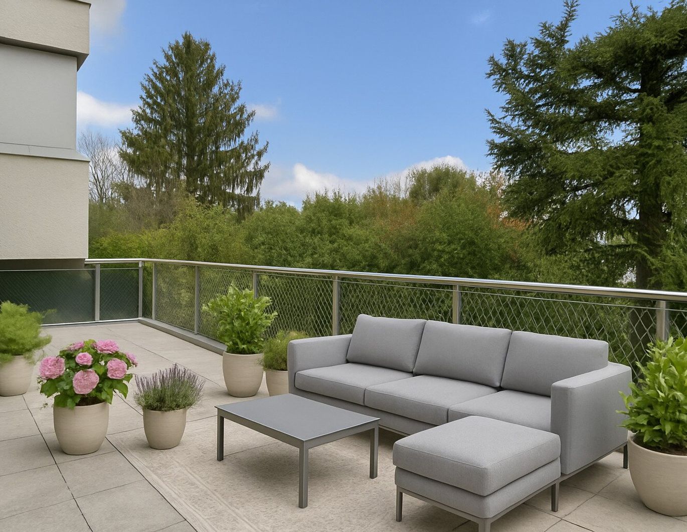 Ruhelage mit Wienblick: charmante 3-Zimmer-Wohnung mit großer Terrasse