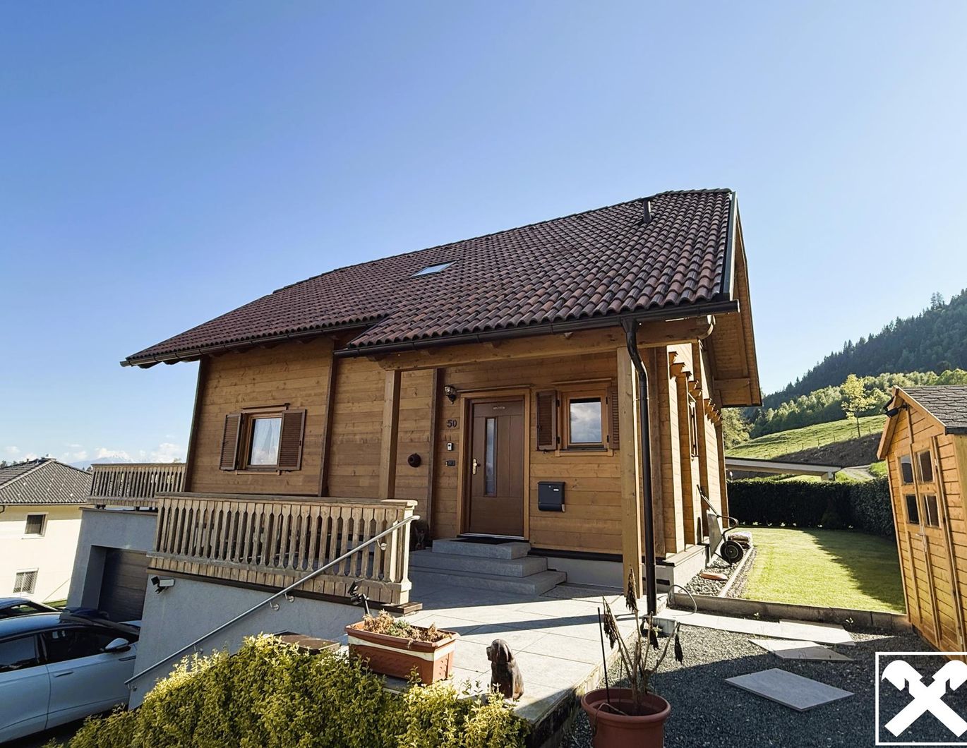 Charmantes Holzhaus in herrlicher Aussichtslage