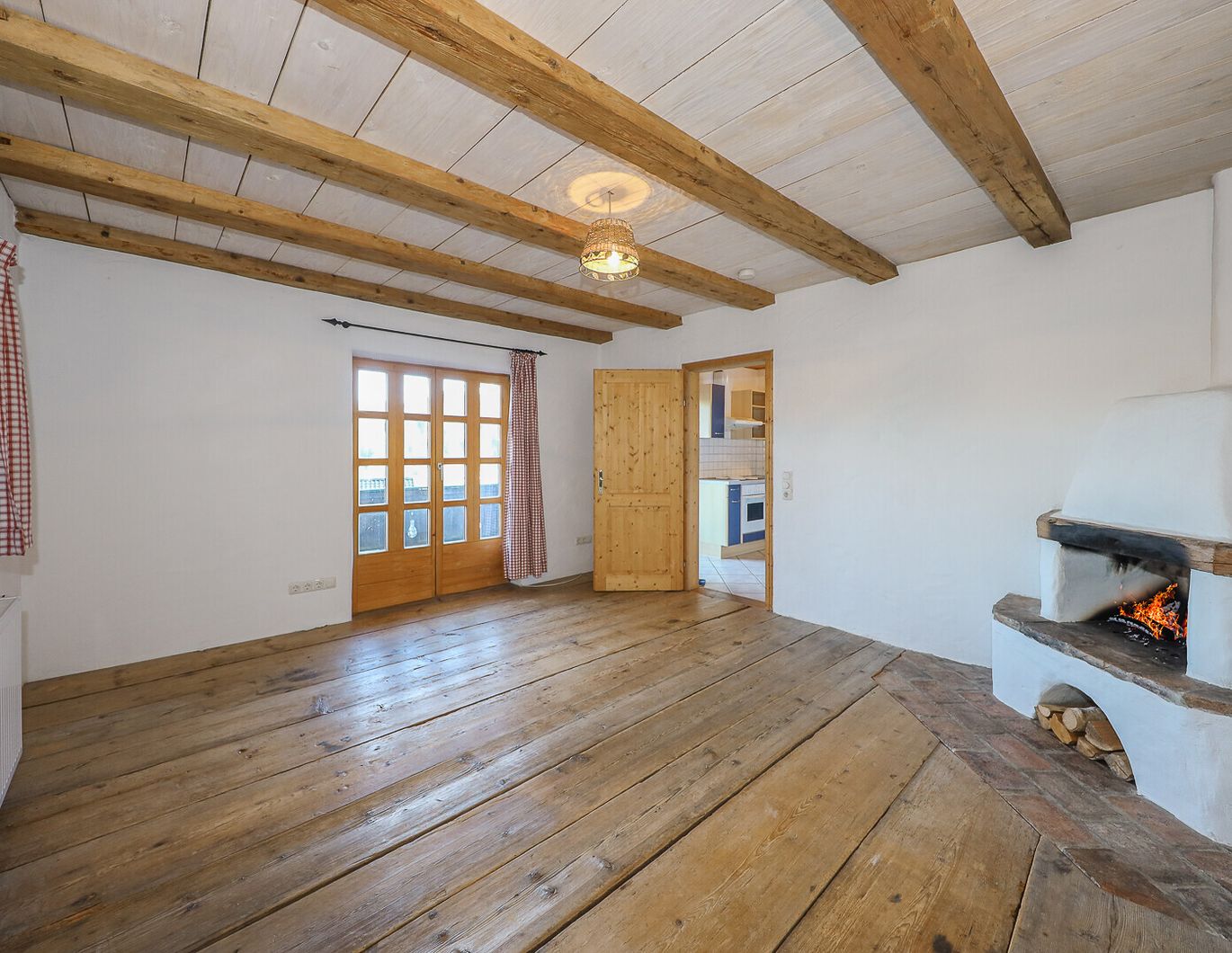 Rustikale Wohnung mit schönem Ausblick in Ruhelage