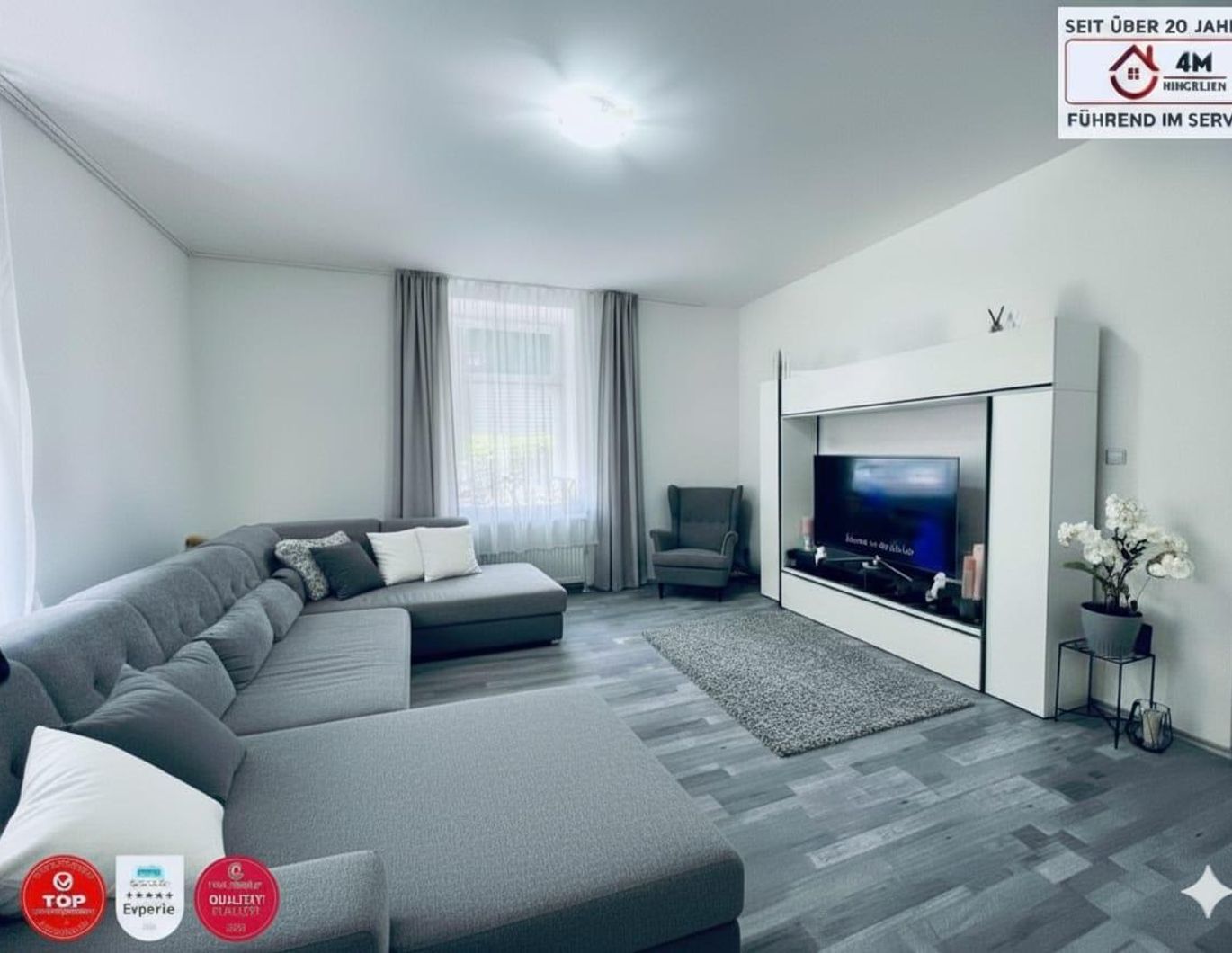 Ihr Platz zum Durchatmen - 3 Zimmer im Grünen mit Garten