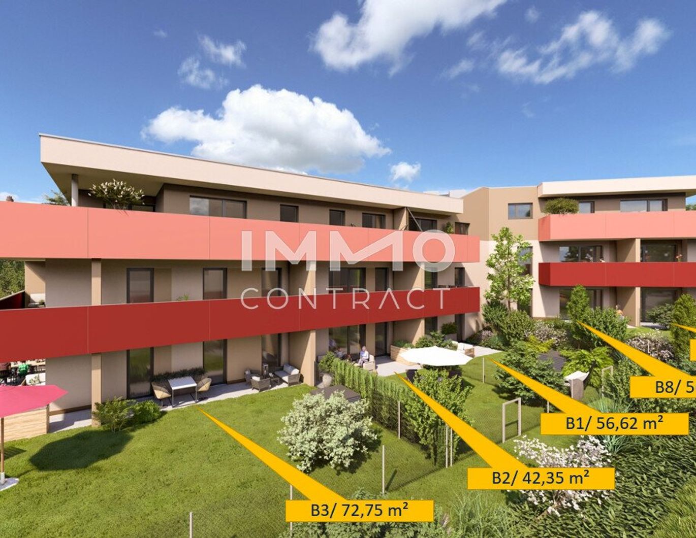 Traumhafte 3-Zi Gartenwohnung in den STADTTERRASSEN PEUERBACH - provisionsfrei! ** JETZT FRÜHKÄUFER-RABATT!**