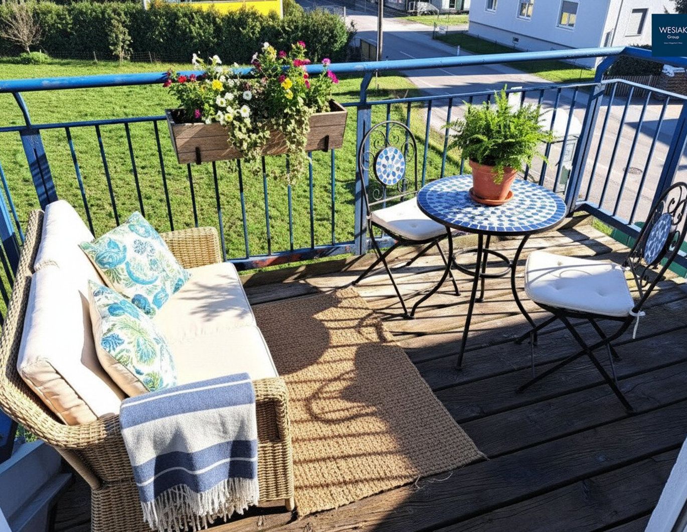 Zettling 33 Top 12 - Gemütliche 2-Zimmer-Wohnung mit Balkon in grüner Lage