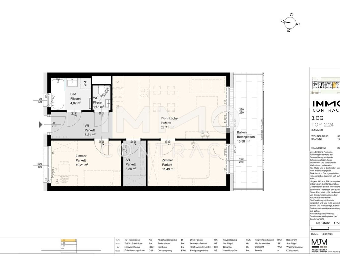 Stock2Live Exklusive Wohneinheiten 42qm - 120qm in Stockerau! _fußläufig zu Schule und Bahnhof!