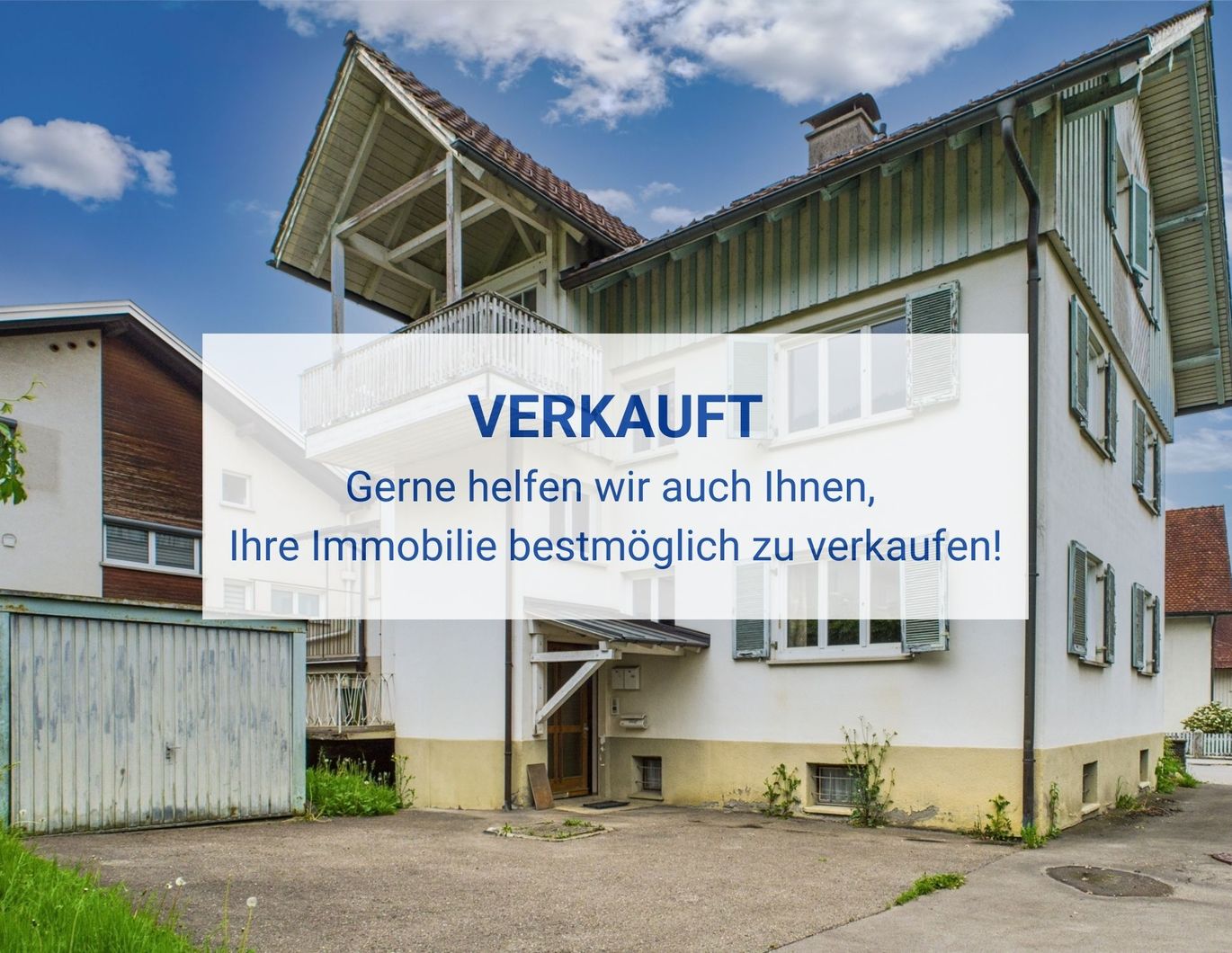 Renovieren und profitieren - Mehrfamilienhaus in Hohenems