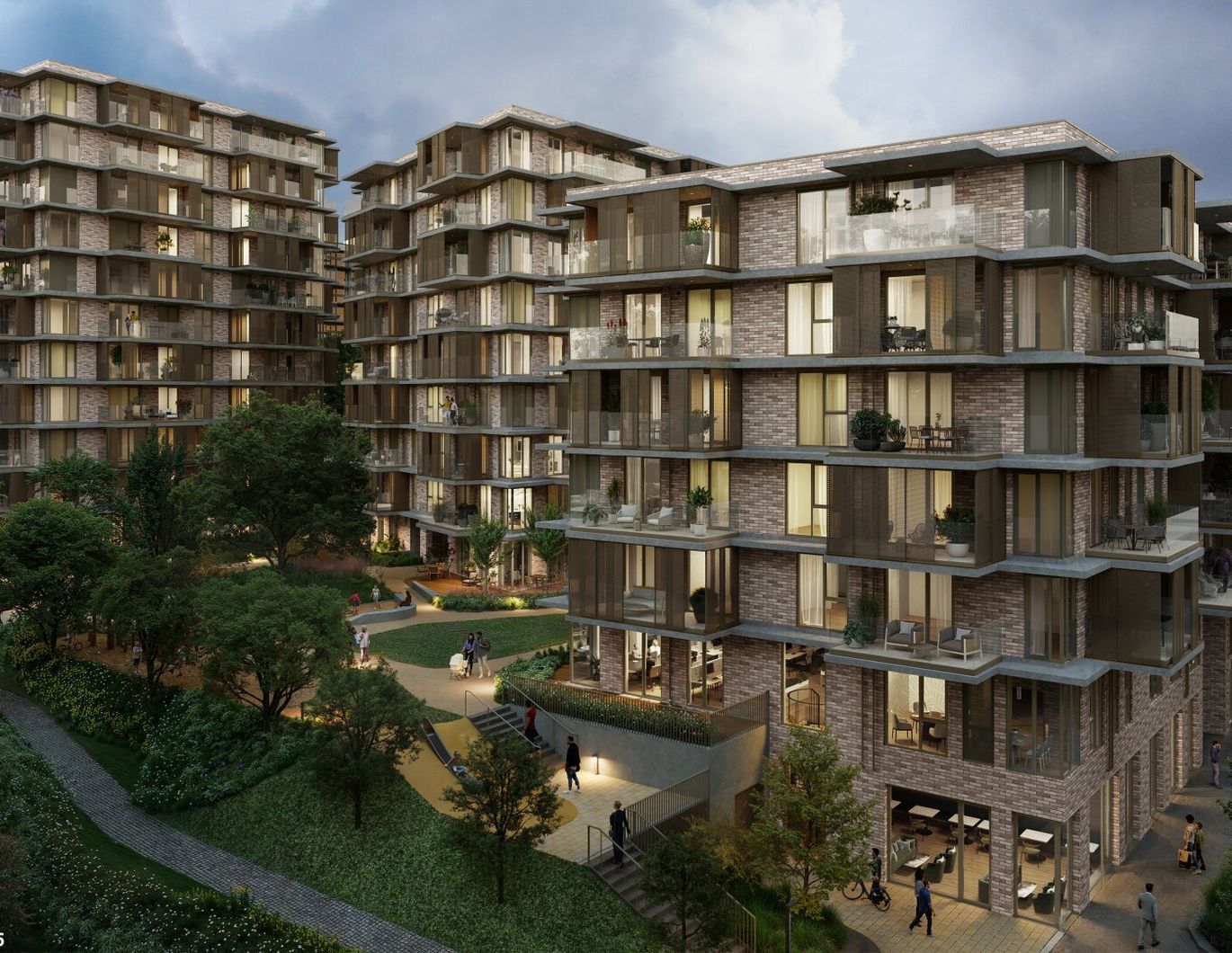 Investition mit Aussicht - 2 Zimmer & Westbalkon | URBAN DAHEIM | BAUFELD 13