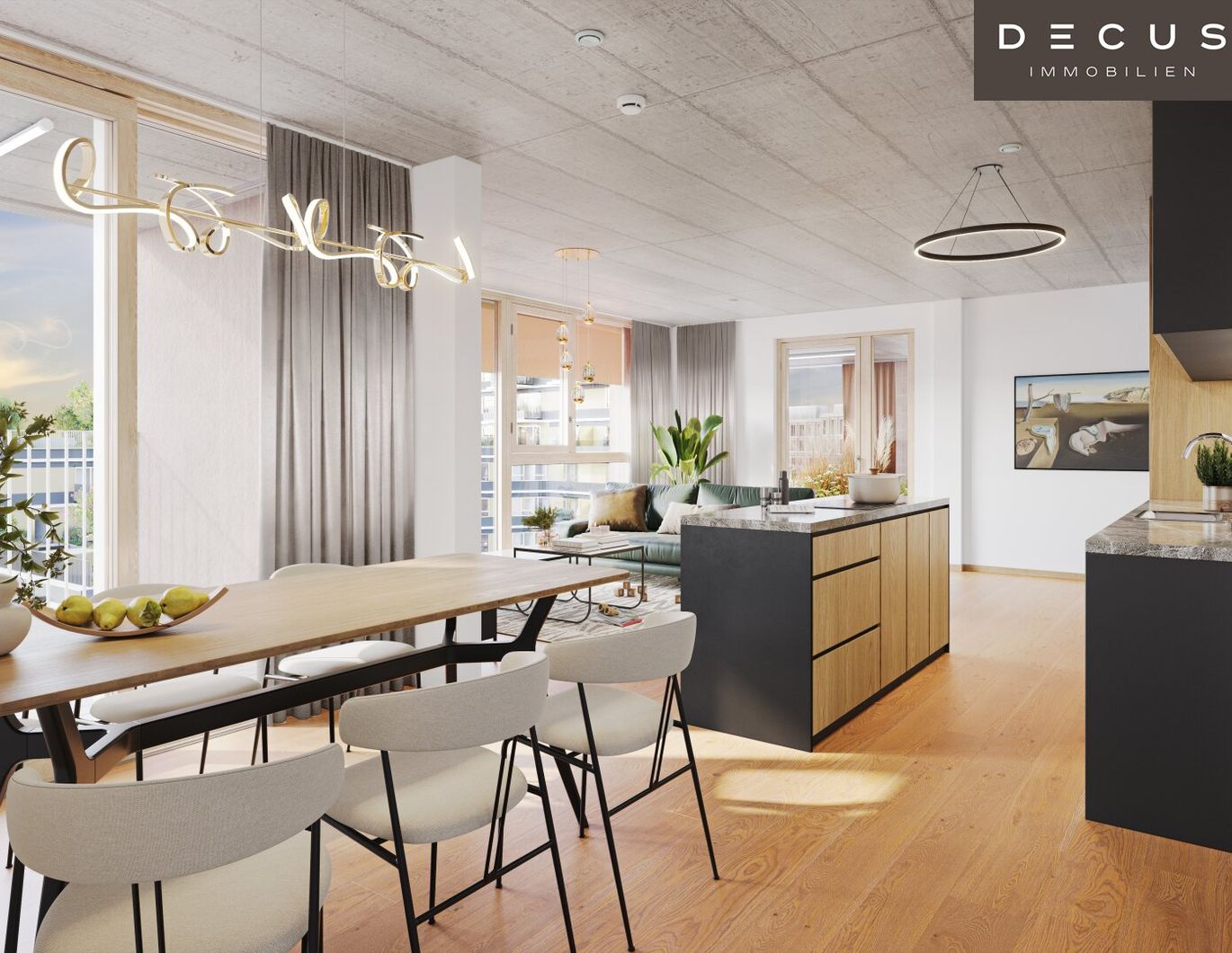 | ZWEI ZIMMER | BALKON | UNIKAT FÜR FREIGEISTER | EIGENNUTZER | BF 14B | VILLAGE IM DRITTEN | FERTIGSTELLUNG 2027