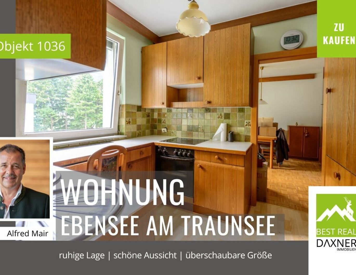 Kleinwohnung mit Loggia - kompakt, ruhig, vielseitig nutzbar