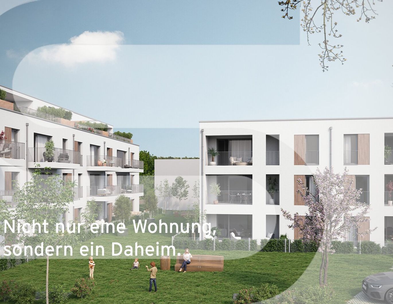 Flexibel nutzbare Terrassenwohnung Top A.08 - Neubauprojekt SCHÖN | DORF | BLICK