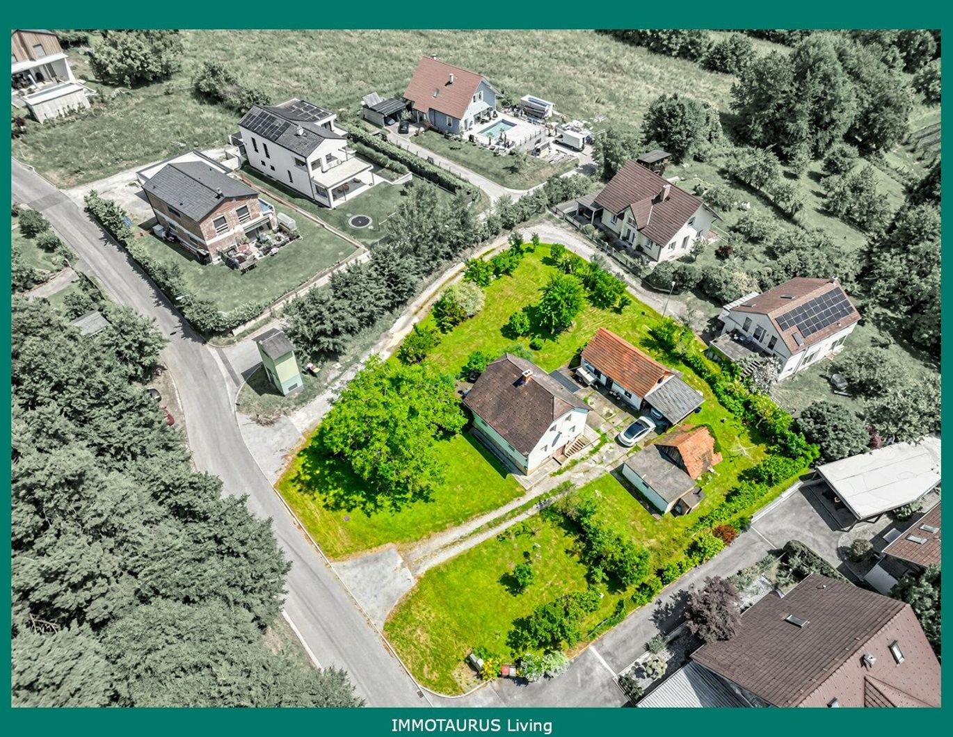 Großzügiges Grundstück mit Altbestand in Ruhelage von Raaba-Grambach - ideal für Sanierung, Erweiterung oder gänzlicher Neubau