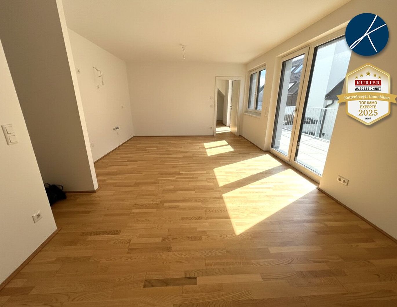 NEUBAU-ERSTBEZUG: Sonnige Balkonwohnung - Grünruhelage - Nähe U1 Oberlaa