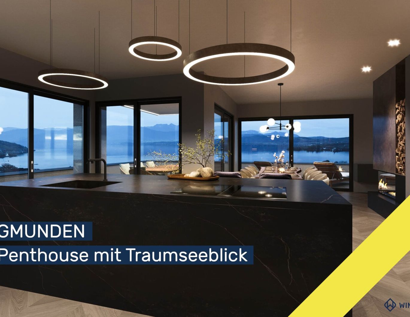 SOFORT VERFÜGBAR! Exklusives Penthouse mit Traumseeblick in GMUNDEN