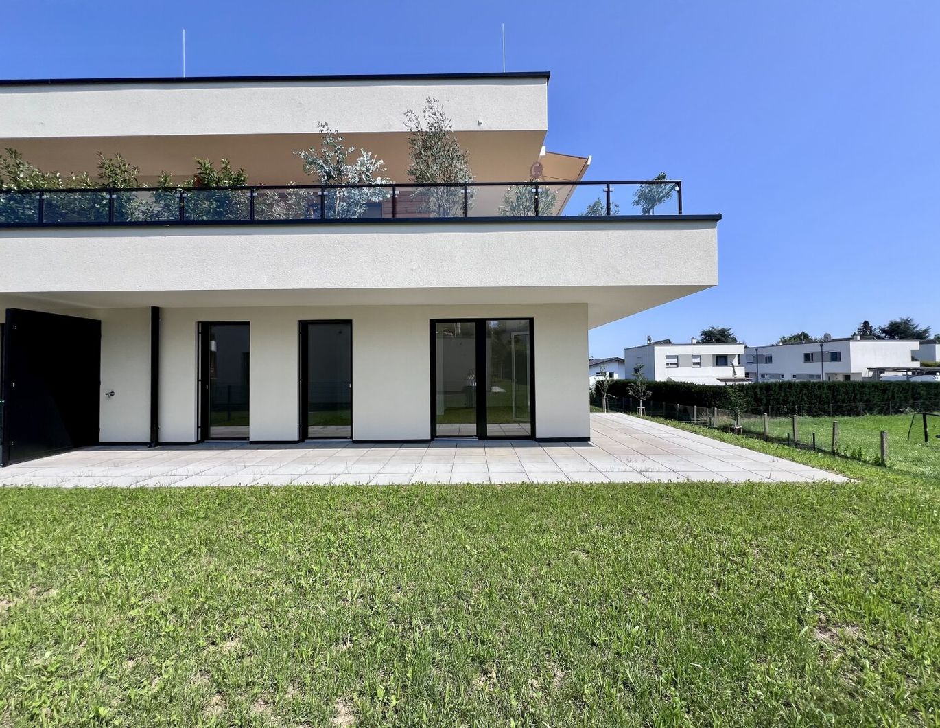 Energieeffizientes Neubauprojekt 3-Zimmer Gartenwohnung