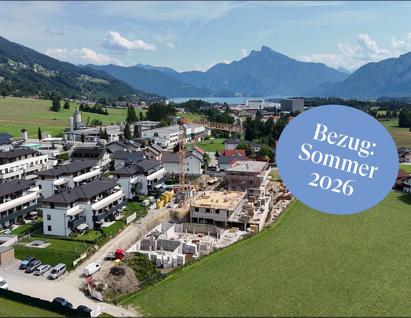 3 Zimmer Wohnung mit ca. 21m² großem Balkon in Mondsee