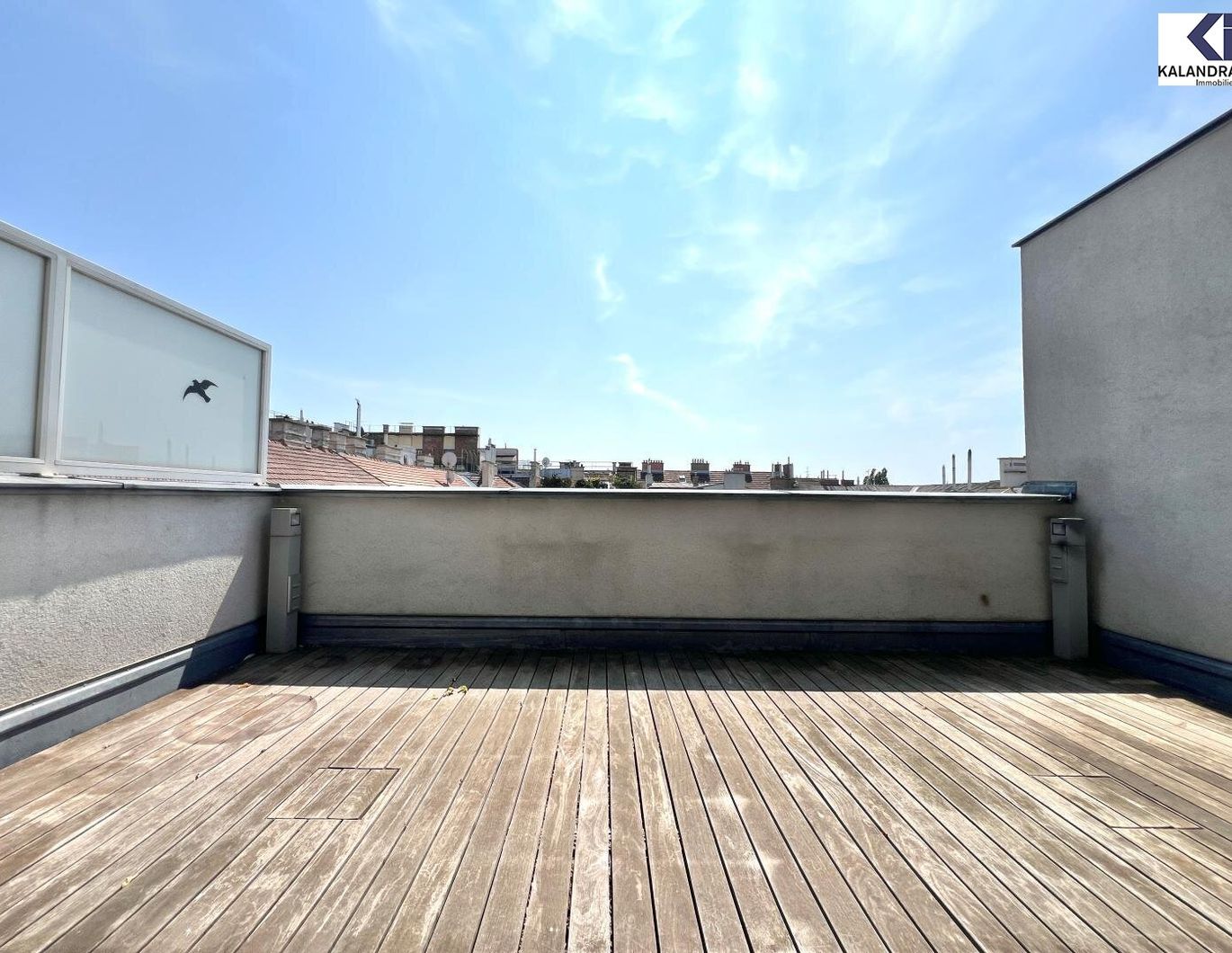 360 TOUR - PENTHOUSE mit TERRASSE im PRATERCOTTAGE