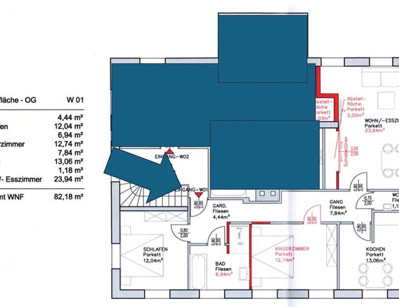 Schöne 3-Zimmer-Wohnung mit toller Stadtsicht !