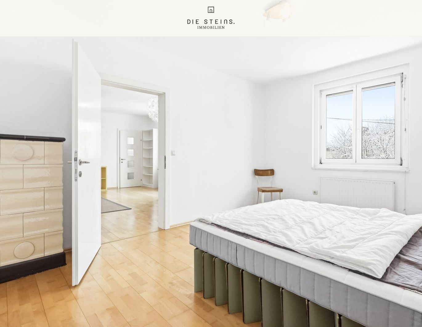 Sofort einziehen oder vermieten: 2-Zimmer-Stadtwohnung mit Grünblick in ruhiger Lage