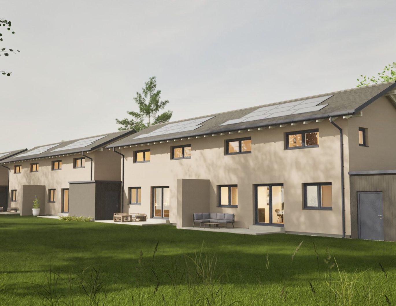 Projekt Reichsstraße, Lustenau - Neubau Doppelhaushälfte Nr. 6